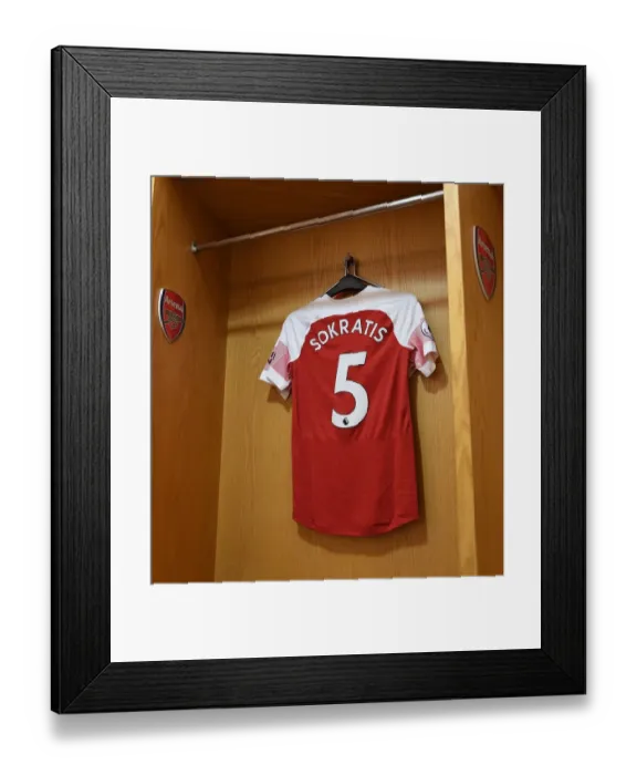 Framed Print : Arsenal's Sokratis Prepares for Manchester City Clash in 2018-19 Premier League Framed Print : Arsenal's Sokratis Prepares for Manchester City Clash in 2018-19 Premier League