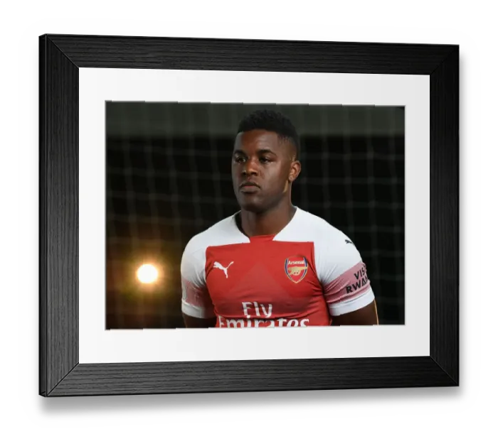 Framed Print : Arsenal First Team 2018 / 19: Joel Campbell at Photo Call Framed Print : Arsenal First Team 2018 / 19: Joel Campbell at Photo Call