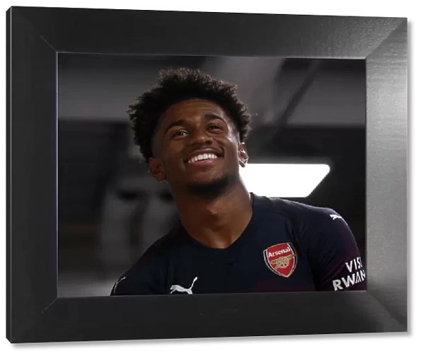 Arsenal's Reiss Nelson at 2018 / 19 First Team Photo Call