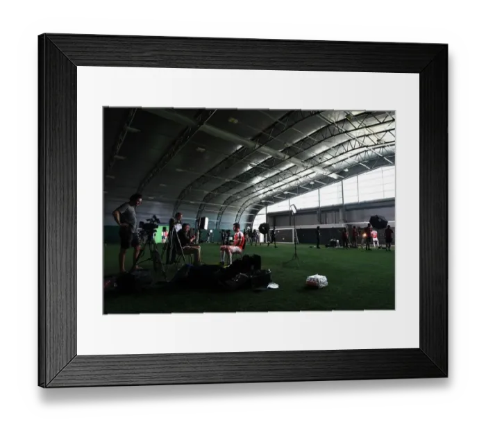 Framed Print : Arsenal First Team: 2018 / 19 Season - Sokratis Papastathopoulos at Photo Call Framed Print : Arsenal First Team: 2018 / 19 Season - Sokratis Papastathopoulos at Photo Call