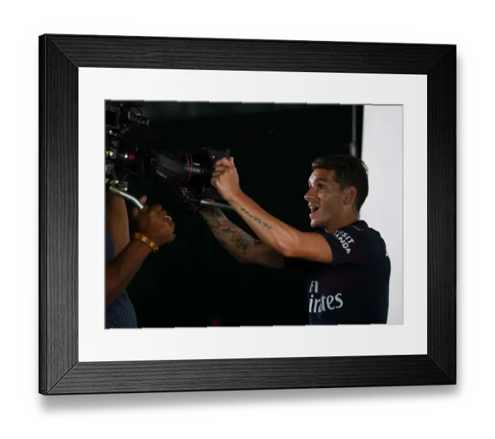 Framed Print : Arsenal First Team: Lucas Torreira at 2018 / 19 Photo Call Framed Print : Arsenal First Team: Lucas Torreira at 2018 / 19 Photo Call