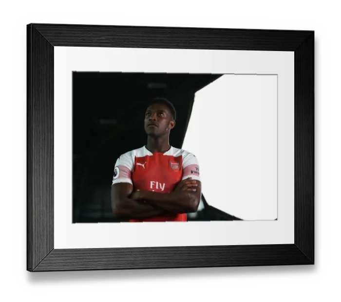 Framed Print : Danny Welbeck at Arsenal 2018 / 19 Photo Call