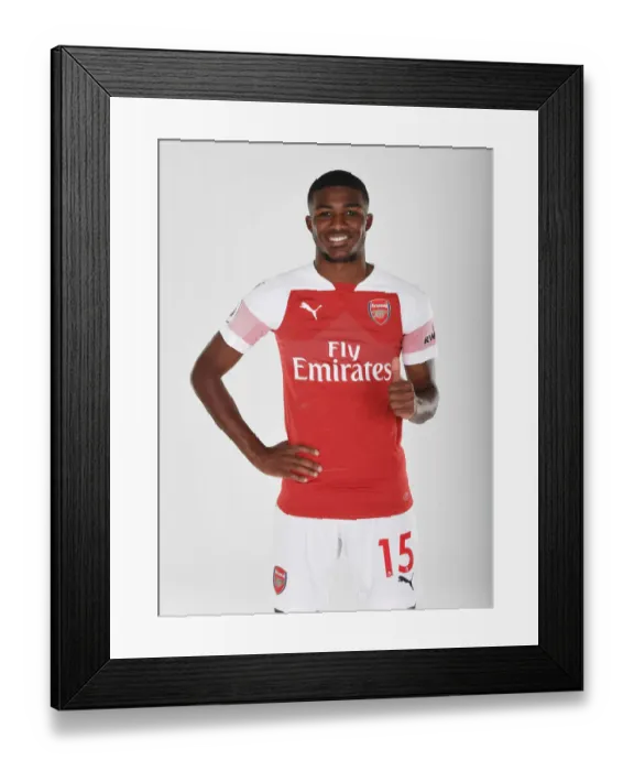 Framed Print : Arsenal 2018 / 19 First Team Unveiling: Squad Photo-call at London Colney