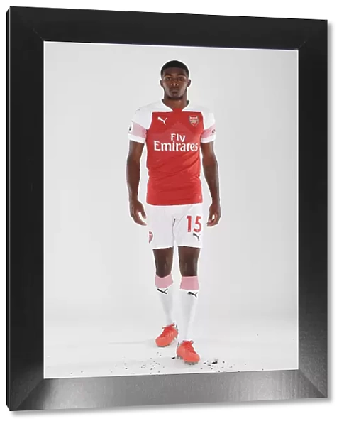 Ainsley Maitland-Niles at Arsenal's 2018 / 19 First Team Photo Call