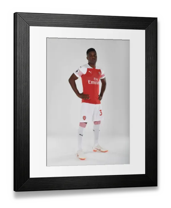 Framed Print : Arsenal's 2018 / 19 First Team: Joel Campbell at Photo Call
