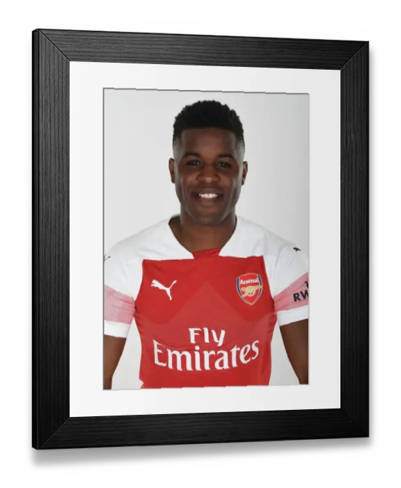 Framed Print : Arsenal First Team: 2018 / 19 Season - Joel Campbell at Photo Call Framed Print : Arsenal First Team: 2018 / 19 Season - Joel Campbell at Photo Call