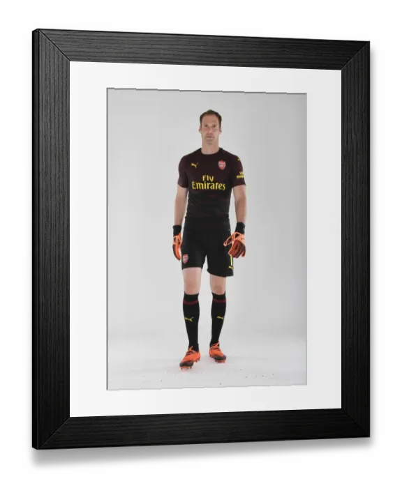 Framed Print : Arsenal FC: 2018 / 19 First Team - Petr Cech at Training