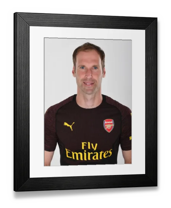 Framed Print : Arsenal FC: 2018-19 First Team - Petr Cech at Training