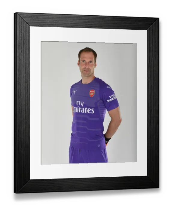 Framed Print : Arsenal FC: Petr Cech at 2018 / 19 First Team Photoshoot Framed Print : Arsenal FC: Petr Cech at 2018 / 19 First Team Photoshoot