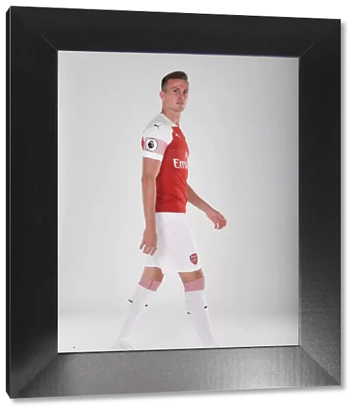 Arsenal's Rob Holding at 2018 / 19 First Team Photo Call