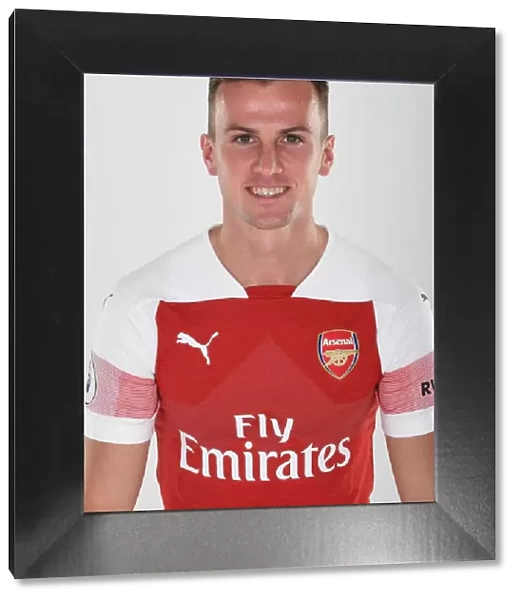 Arsenal First Team: Rob Holding at 2018 / 19 Photo Call