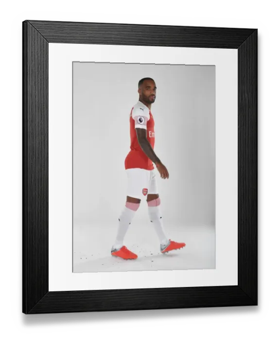 Framed Print : Alex Lacazette at Arsenal 2018 / 19 First Team Photo Call Framed Print : Alex Lacazette at Arsenal 2018 / 19 First Team Photo Call