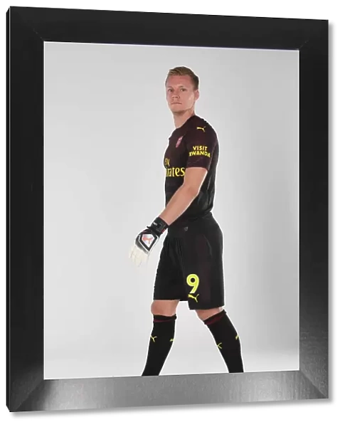 Arsenal's Bernd Leno at 2018 / 19 First Team Photo Call