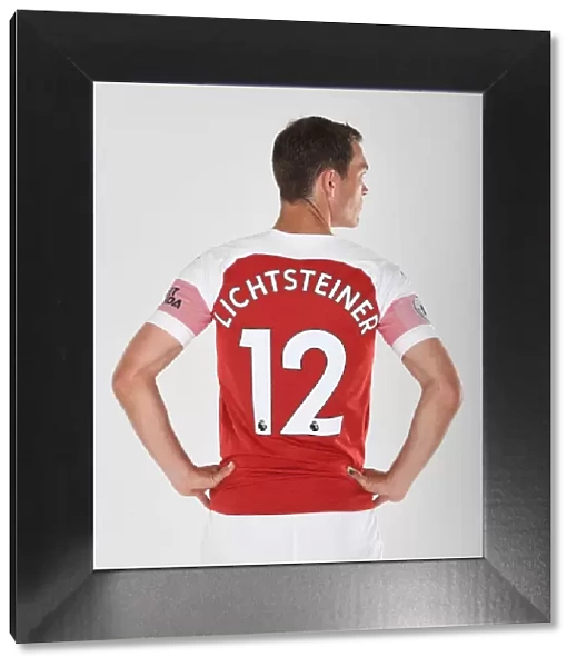 Arsenal 2018 / 19 First Team: Stephan Lichtsteiner at Photo Call