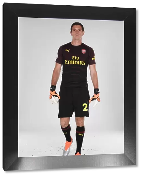Arsenal FC: Emiliano Martinez at 2018 / 19 First Team Photo Call