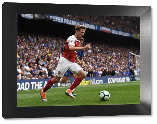 Nacho Monreal in Action: Chelsea vs. Arsenal, Premier League 2018-19