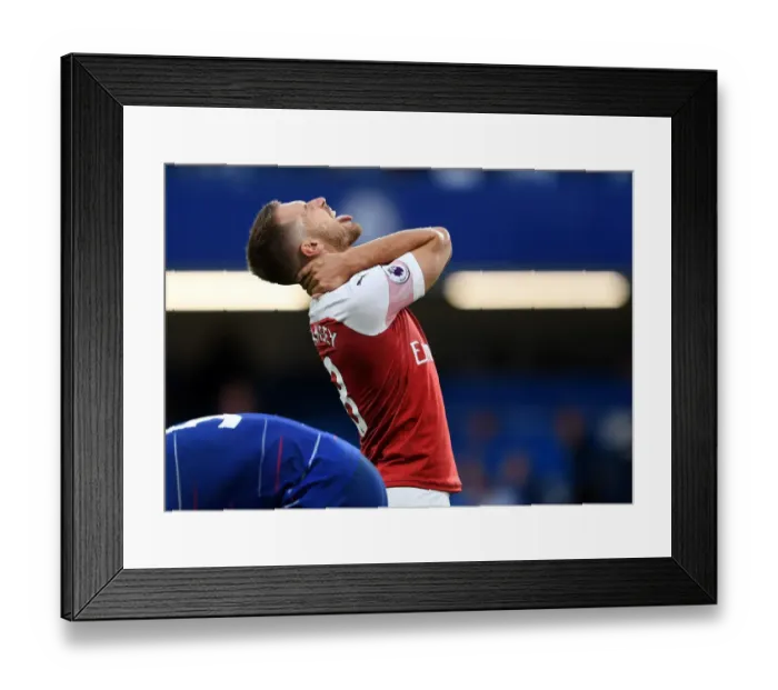 Framed Print : Aaron Ramsey in Action: Arsenal vs. Chelsea, Premier League 2018-19 Framed Print : Aaron Ramsey in Action: Arsenal vs. Chelsea, Premier League 2018-19