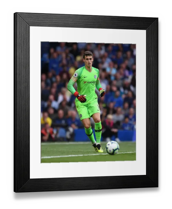 Framed Print : Battle of the Goalkeepers: Arrizabalaga vs. Unnamed (Chelsea vs. Arsenal, 2018-19) Framed Print : Battle of the Goalkeepers: Arrizabalaga vs. Unnamed (Chelsea vs. Arsenal, 2018-19)