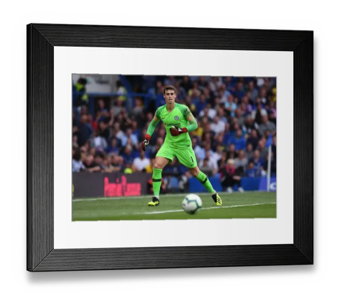 Framed Print : Kepa Arrizabalaga: Chelsea vs Arsenal, Premier League 2018-19