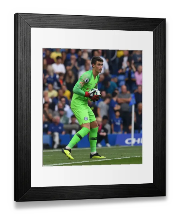 Framed Print : Clash in the Premier League: Kepa Arrizabalaga Faces Arsenal at Stamford Bridge, 2018-19 Framed Print : Clash in the Premier League: Kepa Arrizabalaga Faces Arsenal at Stamford Bridge, 2018-19