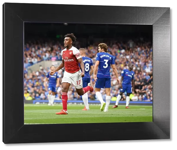 Alex Iwobi Scores the Second Goal: Chelsea vs. Arsenal, Premier League 2018-19
