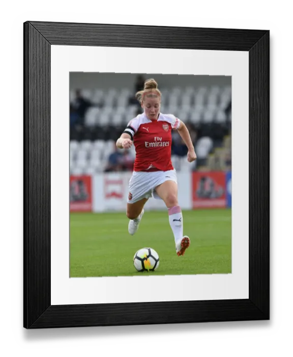 Framed Print : Kim Little in Action: Arsenal Women vs West Ham United - Continental Cup
