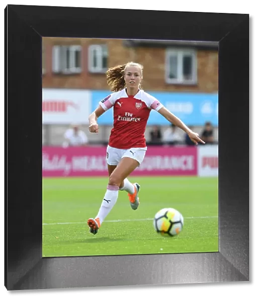 Arsenal's Lia Walti in Action: Arsenal Women vs West Ham United Women, Continental Cup 2018-19
