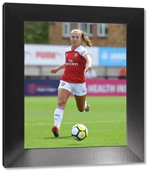 Arsenal's Lia Walti in Action against West Ham United Women in Continental Cup