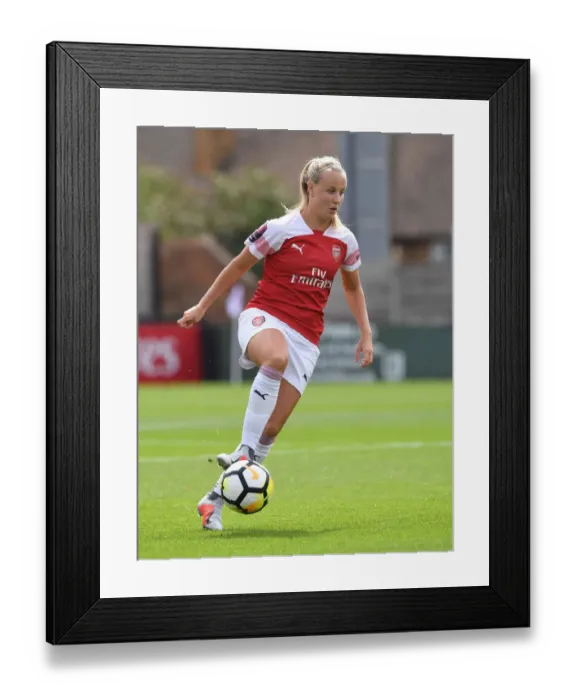 Framed Print : Beth Mead in Action: Arsenal Women vs West Ham United Women