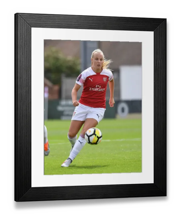 Framed Print : Beth Mead in Action: Arsenal Women vs West Ham United Women