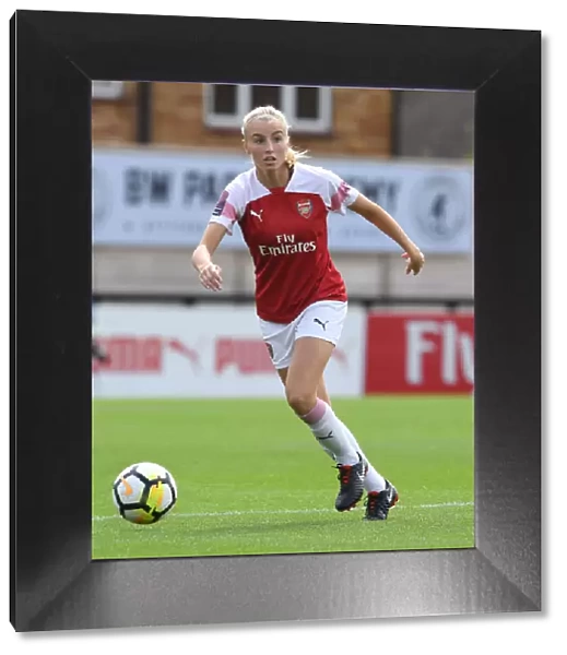 Leah Williamson in Action: Arsenal Women vs West Ham United Women, Continental Cup