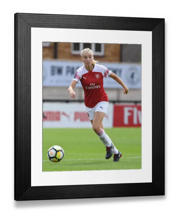 Framed Print : Leah Williamson in Action: Arsenal Women vs West Ham United Women, Continental Cup