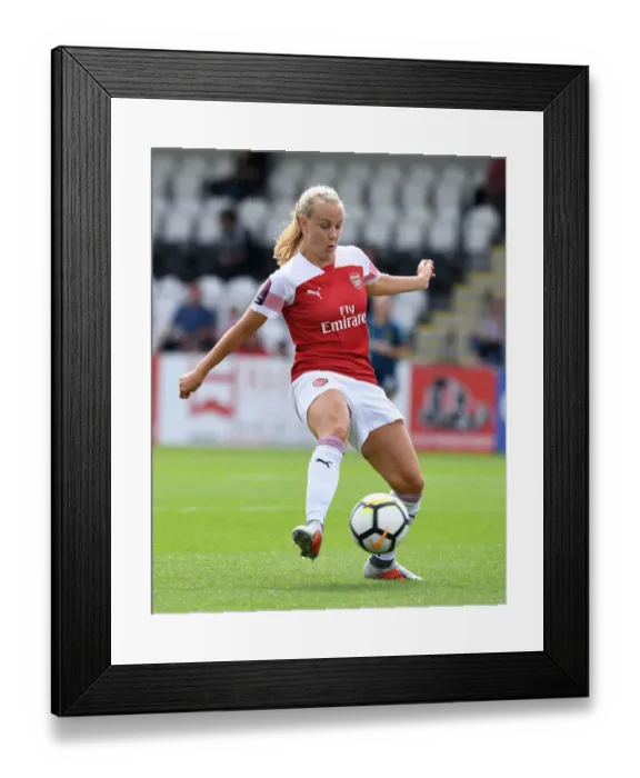 Framed Print : Beth Mead in Action: Arsenal Women vs West Ham United Women, Continental Cup
