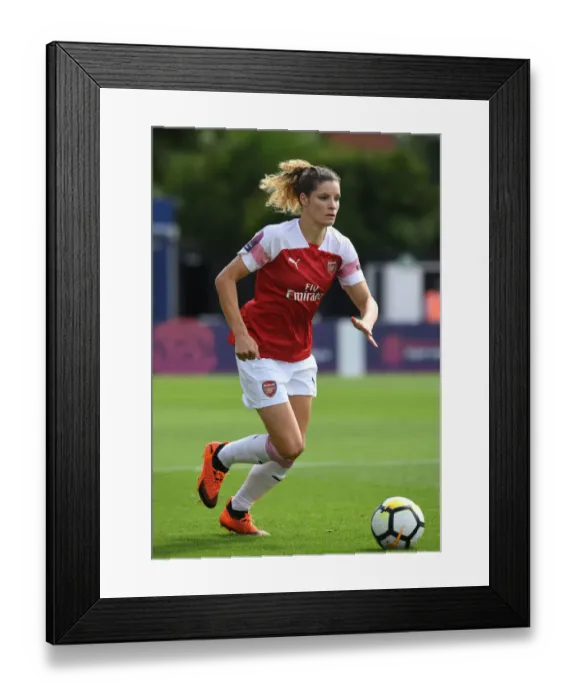 Framed Print : Dominique Bloodworth in Action: Arsenal Women vs West Ham United Women Framed Print : Dominique Bloodworth in Action: Arsenal Women vs West Ham United Women
