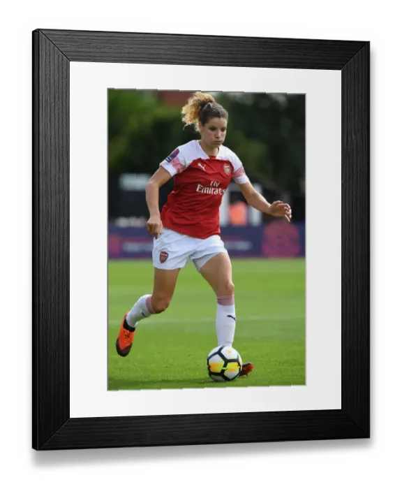 Framed Print : Dominique Bloodworth in Action: Arsenal Women vs West Ham United Women, Continental Cup Framed Print : Dominique Bloodworth in Action: Arsenal Women vs West Ham United Women, Continental Cup