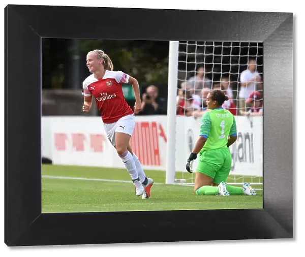 Beth Mead Scores Arsenal's Second Goal: Arsenal Women vs West Ham United Women, Continental Cup