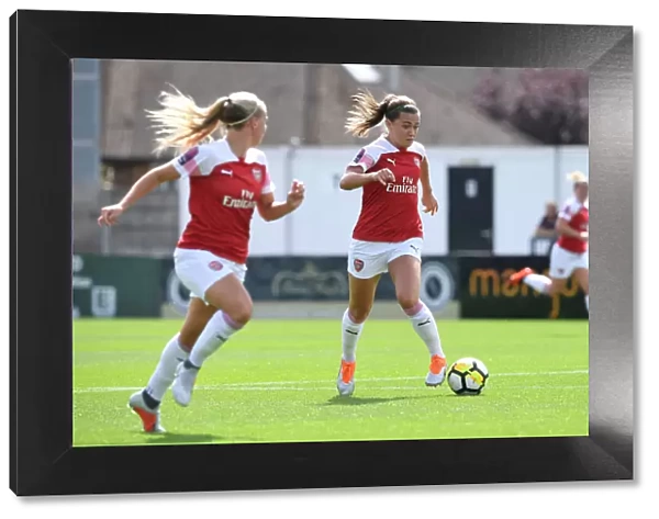 Katie McCabe in Action: Arsenal Women vs West Ham United Women, Continental Cup