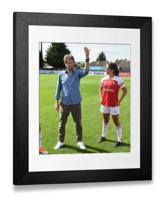 Framed Print : Joe Montemurro Addresses Arsenal Women's Team After Match: Arsenal Women v West Ham United Women (2018-19) Framed Print : Joe Montemurro Addresses Arsenal Women's Team After Match: Arsenal Women v West Ham United Women (2018-19)