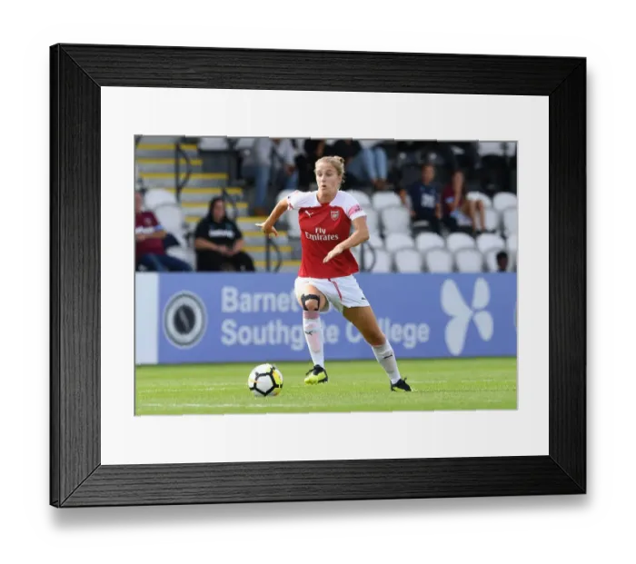 Framed Print : Vivianne Miedema in Action: Arsenal Women vs West Ham United Women, Continental Cup