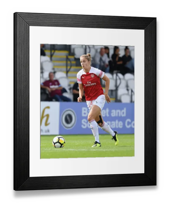 Framed Print : Vivianne Miedema in Action: Arsenal Women Dominate West Ham United Framed Print : Vivianne Miedema in Action: Arsenal Women Dominate West Ham United