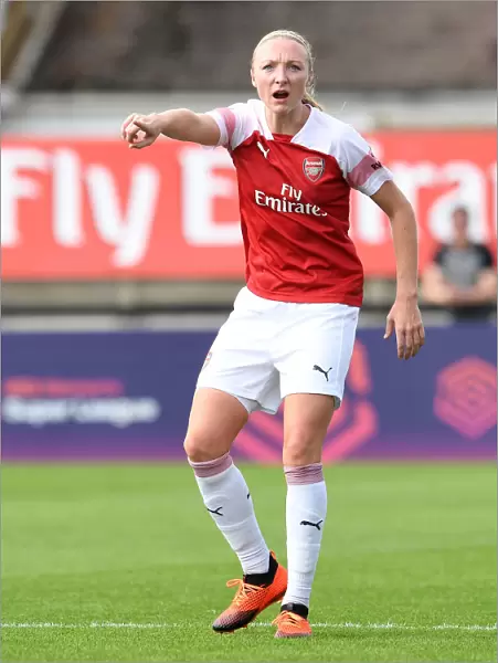 Louise Quinn in Action: Arsenal Women vs West Ham United Women, Continental Cup