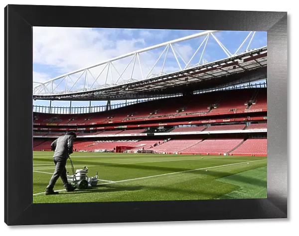 Emirates Stadium: Pre-Match Preparations for Arsenal vs West Ham United