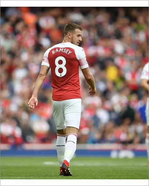Aaron Ramsey in Action: Arsenal vs. West Ham United, Premier League 2018-19