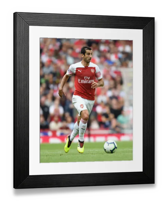 Framed Print : Arsenal's Mkhitaryan Shines in Premier League Clash Against West Ham Framed Print : Arsenal's Mkhitaryan Shines in Premier League Clash Against West Ham