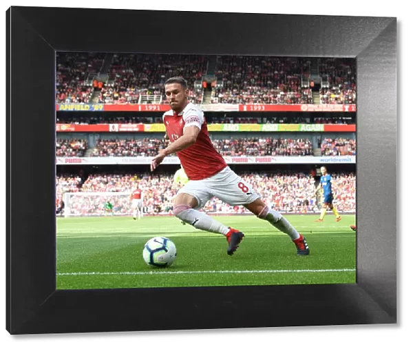 Aaron Ramsey in Action: Arsenal vs West Ham United, Premier League 2018-19
