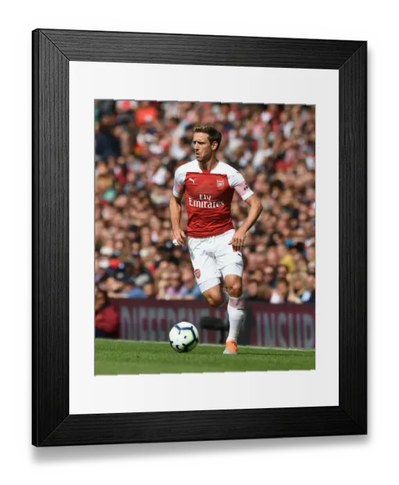 Framed Print : Nacho Monreal in Action: Arsenal vs. West Ham United, Premier League 2018-19 Framed Print : Nacho Monreal in Action: Arsenal vs. West Ham United, Premier League 2018-19