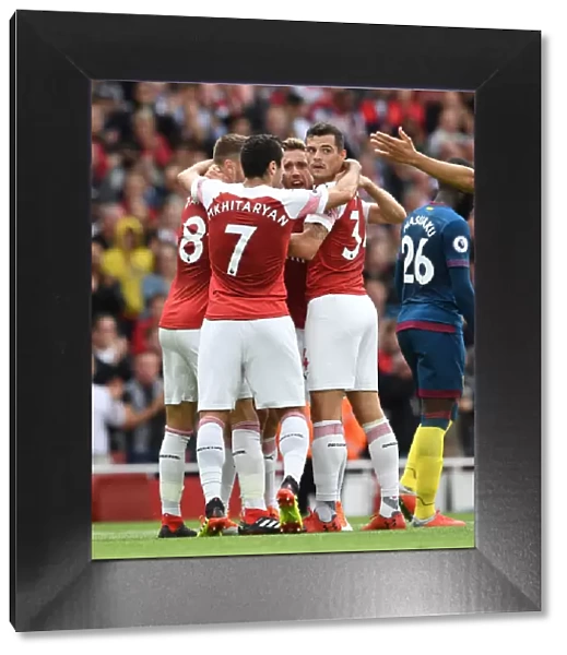Nacho Monreal Scores First Goal: Arsenal vs. West Ham United, Premier League 2018-19