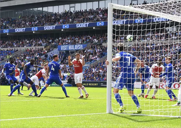 Shkodran Mustafi Scores First Arsenal Goal: Cardiff City vs Arsenal, Premier League 2018-19