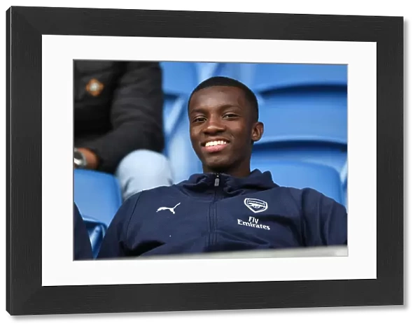 Eddie Nketiah: Arsenal's Ready-to-Rise Forward at Cardiff City Stadium (2018-19)