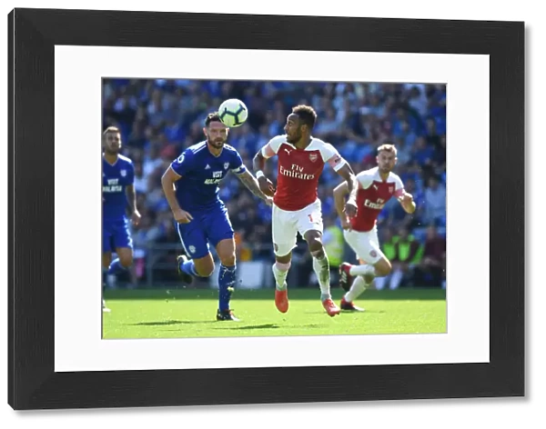 Arsenal's Aubameyang Scores in Action-Packed Arsenal vs. Cardiff City Match, Premier League 2018-19